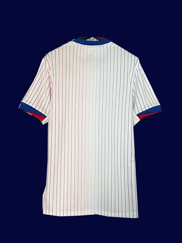 France 24/25 Away White Jersey Fans Version Back