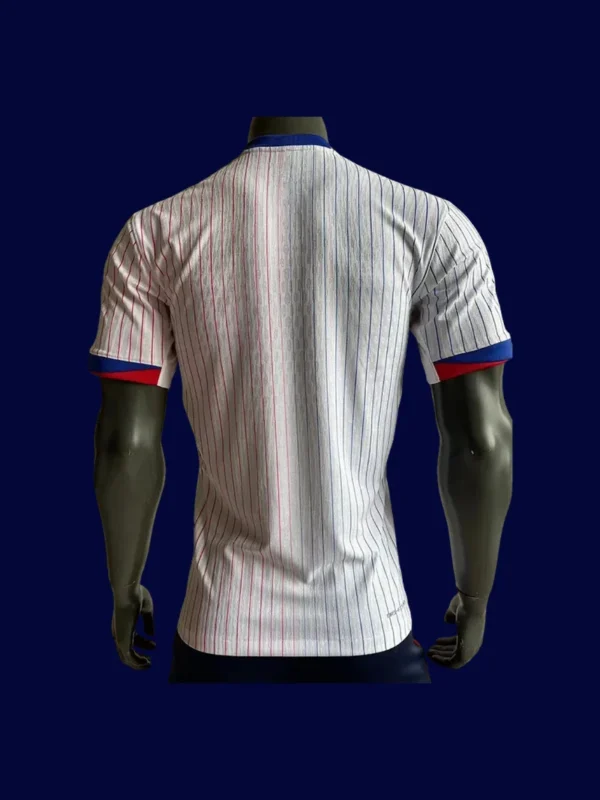 France 24/25 Away White Jersey Player Version Back