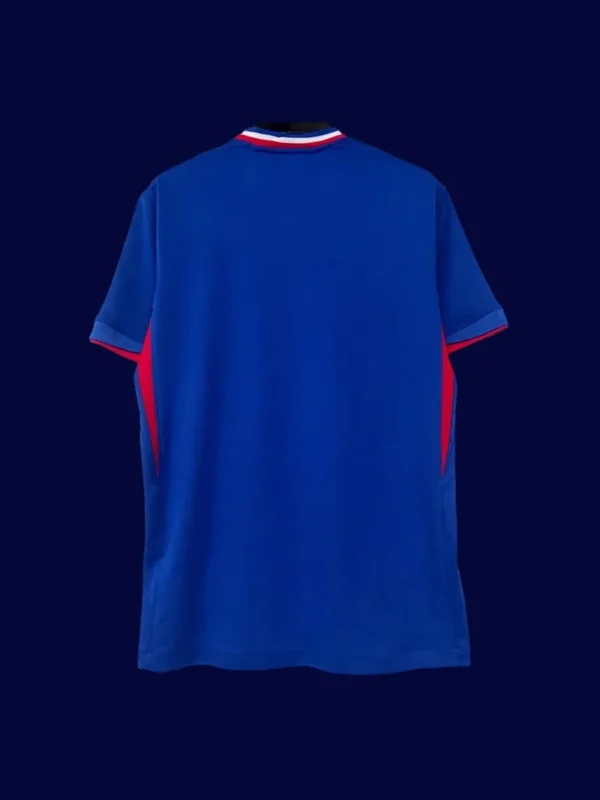 France 24/25 Home Blue Jersey Fans Version Back