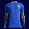 France 24/25 Home Blue Jersey Player Version Front