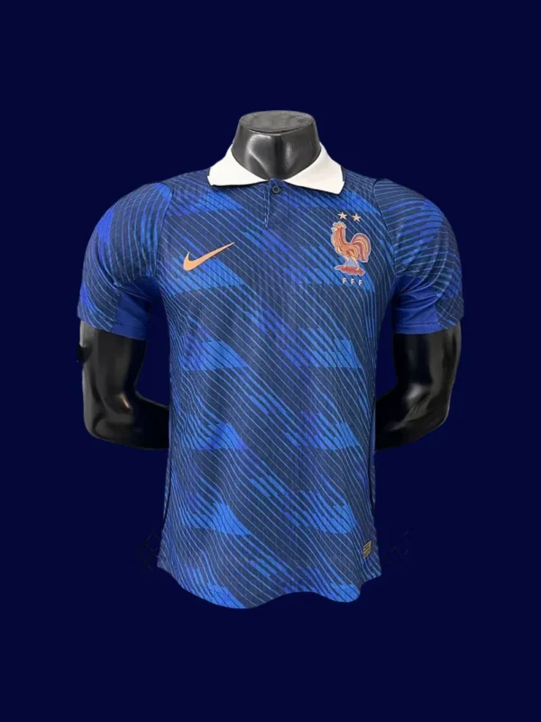 France 26/27 Home Blue Jersey Player Version Front
