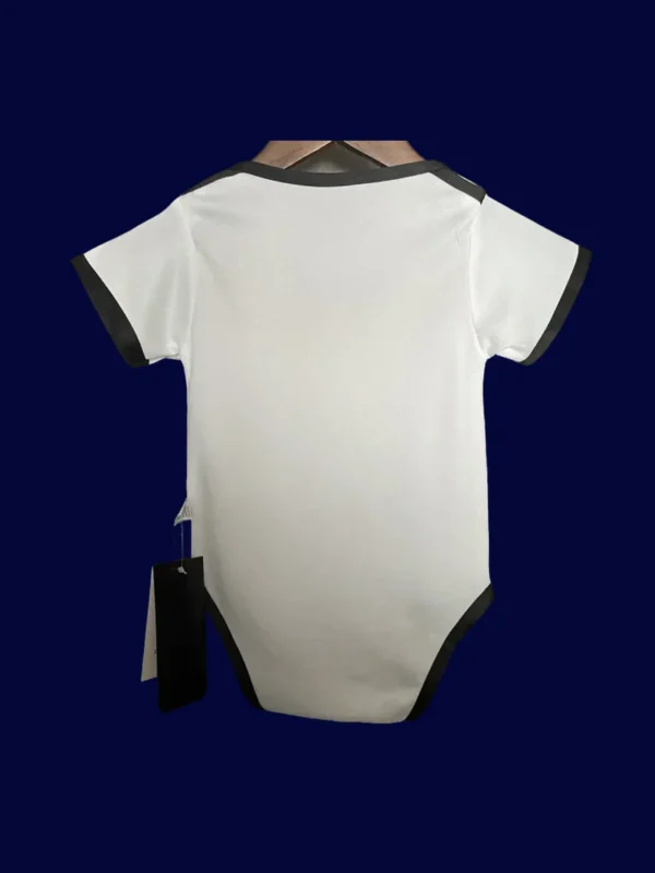 Germany Home White Babysuit 26/27 — Back | Baby Kit Detail | 2026 World Cup