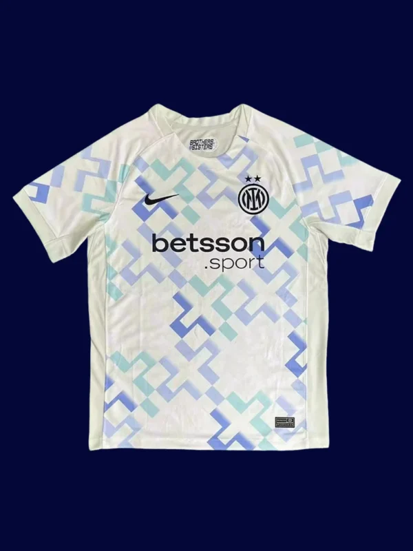 Inter Milan Away White Fans Jersey 25/26 Front View