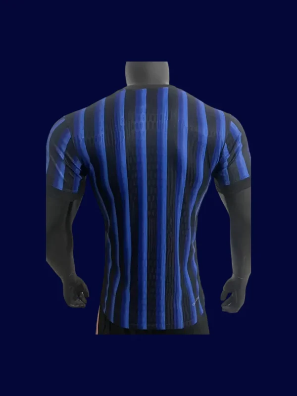 Inter Milan Home Jersey 25/26 Player Version Back View with Number