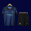 Inter Milan Home Kids kits 2526 Fans Version1 - kfcool.com Inter Milan Kids Fans Kit 25/26 Home Front View