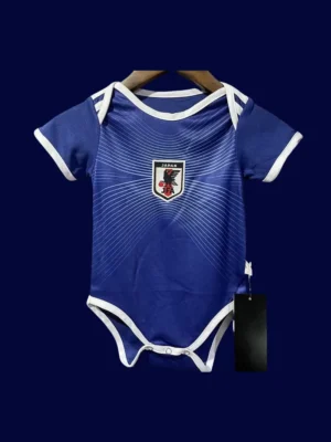 Japan Home Blue Babysuit 26/27 — Front | Infant Mini Kit for 2026 World Cup