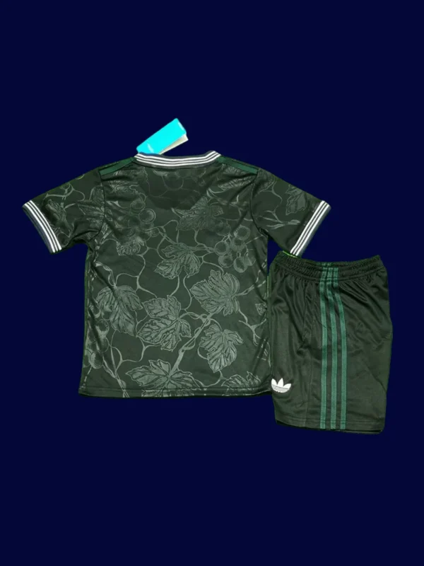 Juventus 2526 Kids Third Black Fans Back no-number customizable name back