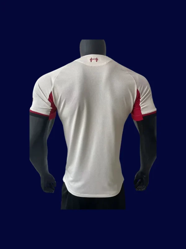 Liverpool Away White Jersey 2526 Player Version2 - KFCool – Football Jerseys & Soccer Kits Store Liverpool Away White Jersey 25/26 Player Version Back