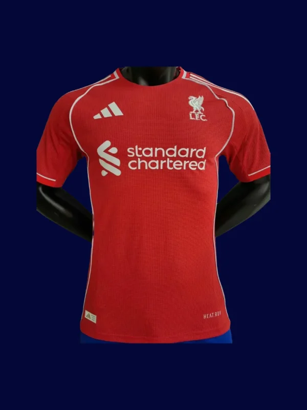 Liverpool Home Red Jersey 25/26 Player Version Front