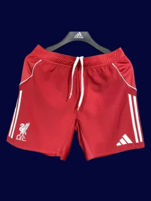 Liverpool Home Shorts Pants 2526 Player Version1 Liverpool Home Shorts 25/26 Player Version Front