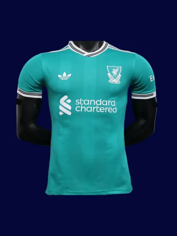 Liverpool Third Green Jersey 2526 Player Version1 - kfcool.com Liverpool Third Green Jersey 25/26 Player Version Front