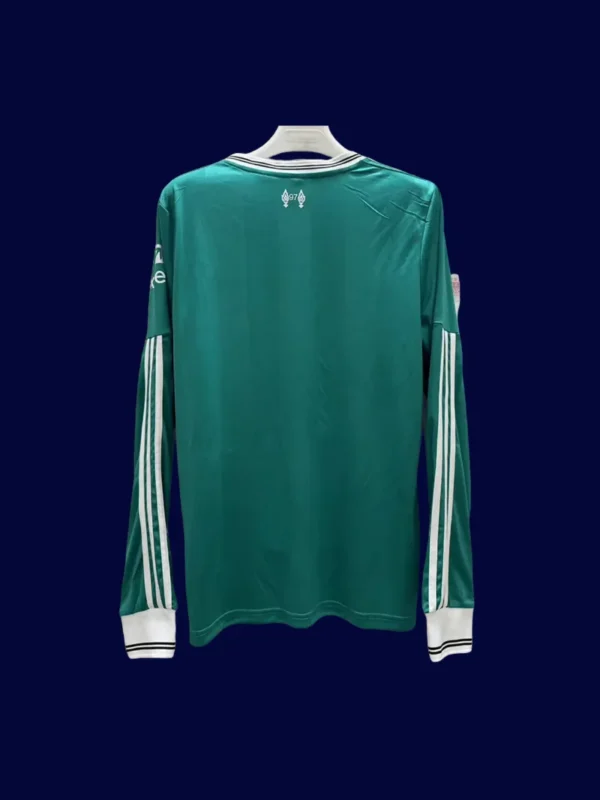 Liverpool Third Green Long Sleeve 25/26 Fans Version Back