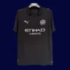Man City 25/26 Away Black Fans Jersey Front Photo