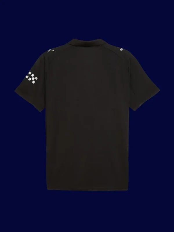 Man City 25/26 Away Black Player Jersey Back Photo