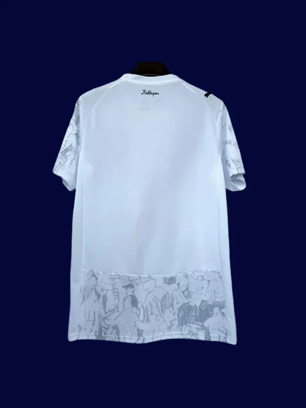 Man City 25/26 Away White Fans Jersey Back Display