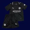 Man City 25/26 Black Special Edition Kids Kit Front Image