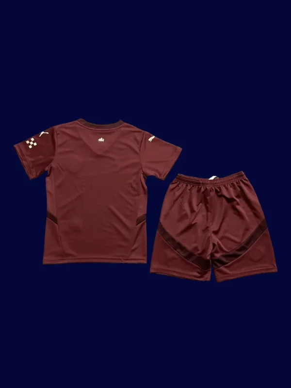 Man City 25/26 Third Kids Kit Back Photo