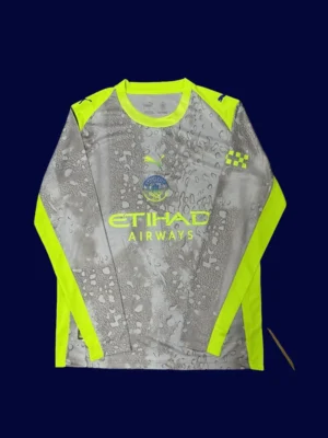 Man City 25/26 Third Long Sleeve Fans Jersey Front Image
