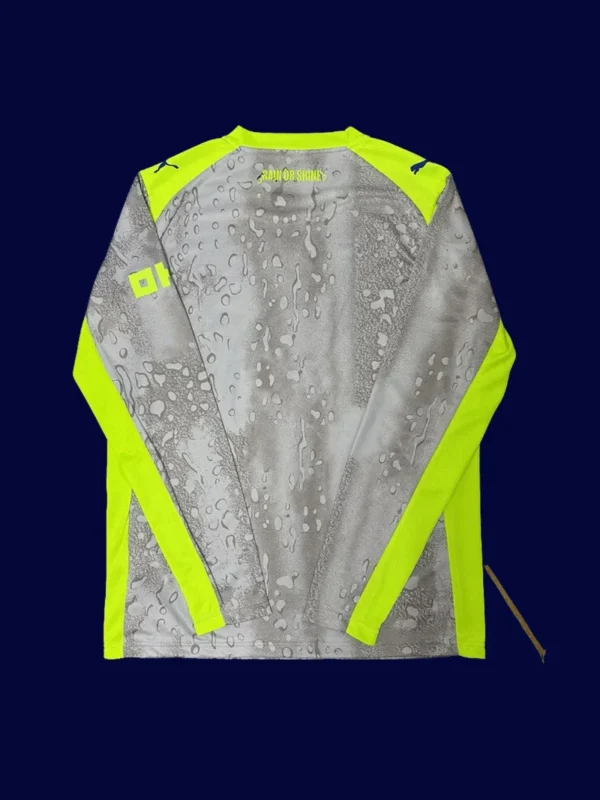 Man City 25/26 Third Long Sleeve Fans Jersey Back Photo