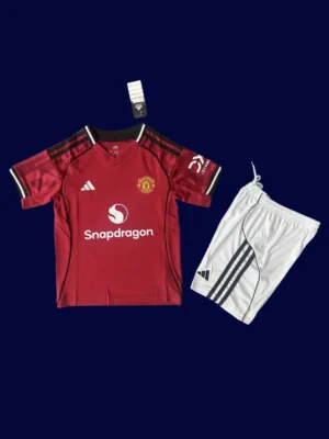ManU 25/26 Kids Home Red Fans Front, kid fan-fit, comfy