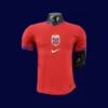 Norway 2025-26 Home Red Football Jersey Player Version - Front | Authentic fit, national crest