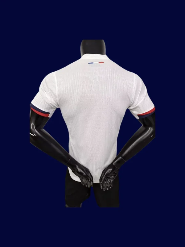PSG Away White Jersey 2526 Player Version2 - kfcool.com PSG Away White Jersey 25/26 Player Version Back (Number)