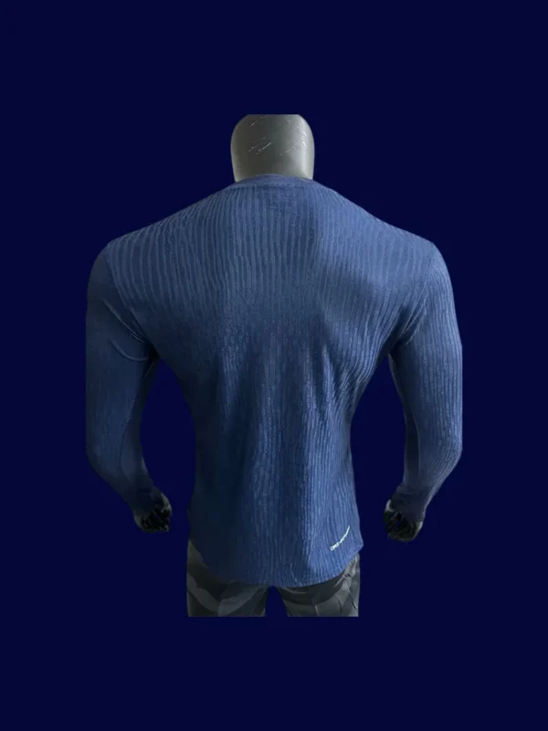 PSG Home Blue Long Sleeve Jersey 25/26 Player Version Back