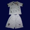 Portugal 2526 Away Kids Fans Kit Front | Youth Supporter White Set