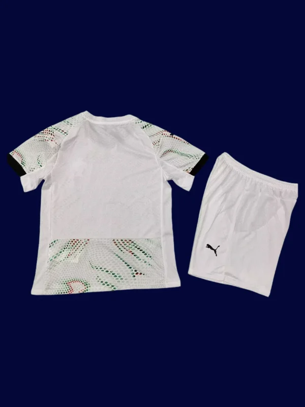 Portugal 2526 Away Kids Player Kit Back | Youth Match White Rear