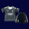 Real Madrid Away Black Kids kits 2526 Fans Version1 - KFCool – Football Jerseys & Soccer Kits Store Real Madrid Kids Away Front Fans 25/26 Black Kit