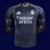 Real Madrid Away Jersey 2526 Player Version1 - kfcool.com Real Madrid Away Front Player 25/26 Dark Jersey