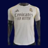 Real Madrid Home Front Player 25/26 White Jersey