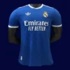 Real Madrid Third Front Player 25/26 Blue Jersey