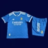 Real Madrid Third Blue Kids kits 2526 Player Version2 - kfcool.com eal Madrid Kids Third Front Player 25/26 Blue Kit