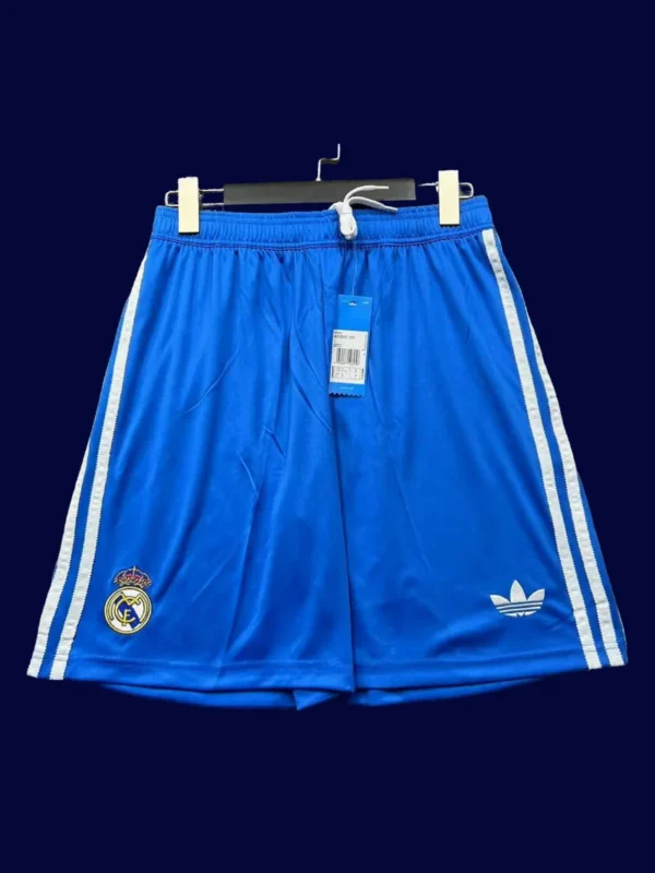 Real Madrid Third Front Fans 25/26 Blue Shorts