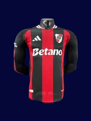 River Plate Away Long Sleeve Jersey 2526 Player Version1 River Plate 25/26 away long sleeve player jersey front, LS pro match