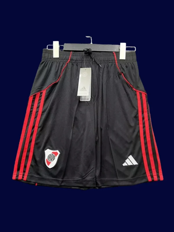 River Plate Home Shorts Pants 2526 Fans Version - kfcool.com River Plate 25/26 home fans shorts front, supporter white shorts