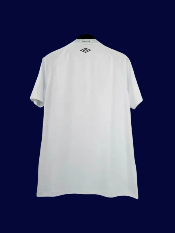 Santos 2526 Home White Fans Jersey Back | Supporter Fit