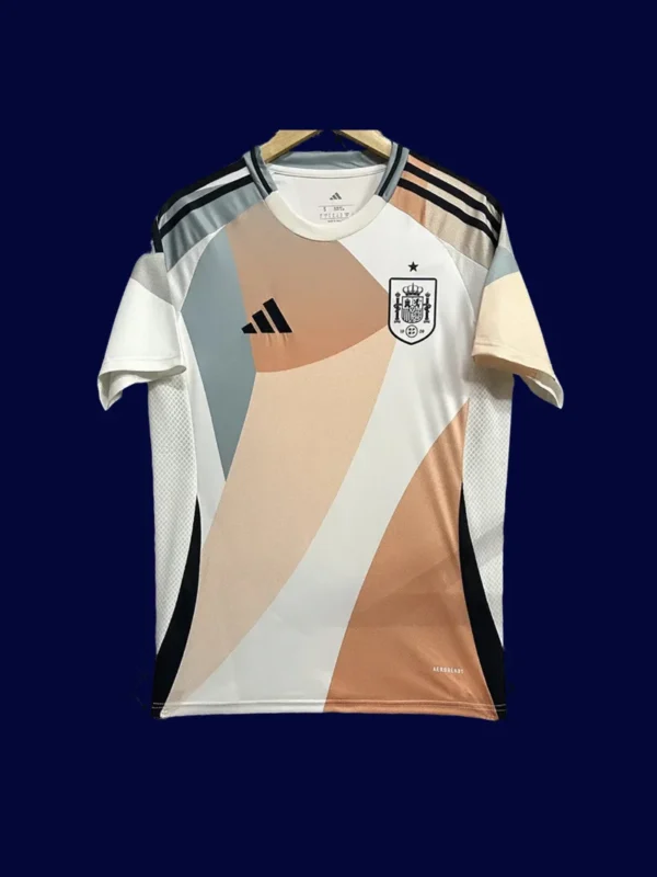 Spain Away Jersey 2025 Fans Version1 - kfcool.com Spain 2025 Away Jersey Fans Version Front