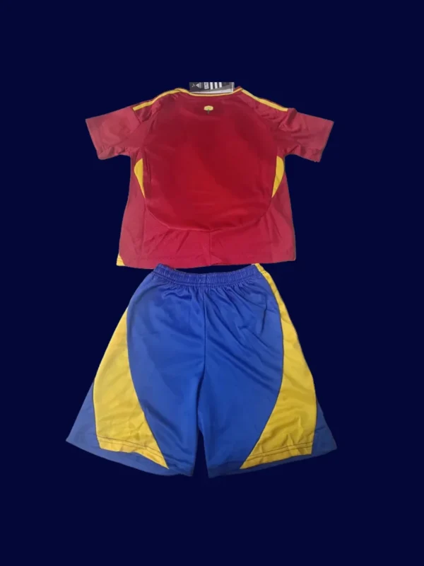 Spain 2526 Home Kids Kit Fans Version Back