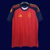 Spain 2627 Home Red Jersey Fans Version Front