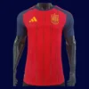 Spain Home Red Jersey 2627 Player Version1 - kfcool.com Spain 2627 Home Red Jersey Player Version Front View