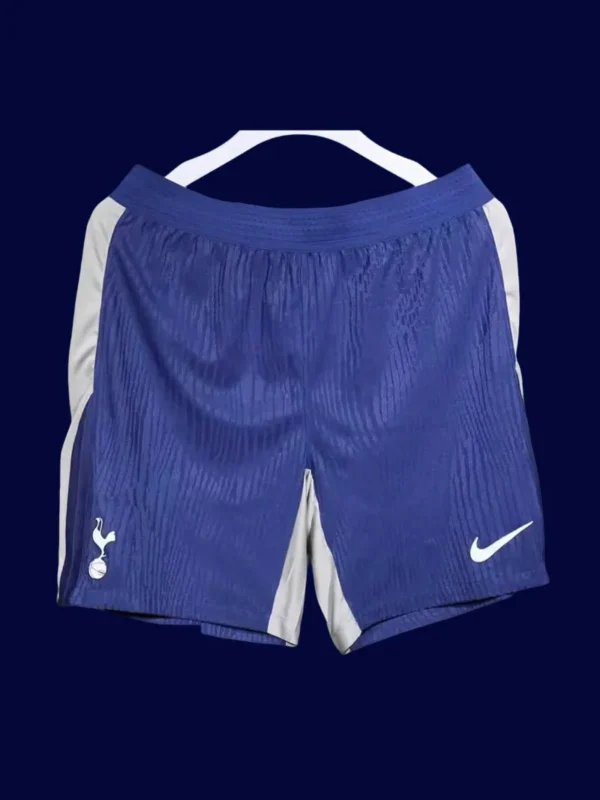 Tottenham Hotspur 25/26 Home Shorts Player Front white shorts authentic.