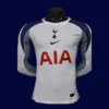 Tottenham Hotspur 25/26 Home Long Sleeve Player Front white long-sleeve.