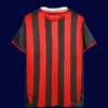 AC Milan 2009/10 home classic retro jersey back view