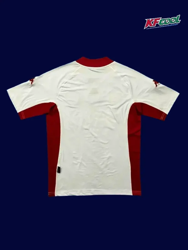 AS Roma 2001/02 away retro jersey back with number space