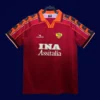 AS Roma Home Classic Retro Jersey 199899A - KFCool – Football Jerseys & Soccer Kits Store AS Roma home classic retro jersey 1998/99 front vintage look