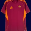 AS Roma Home Jersey 2526 Fans Version1 - KFCool – Football Jerseys & Soccer Kits Store AS Roma Home Jersey 25/26 Fans Version front with club crest and classic home colors.