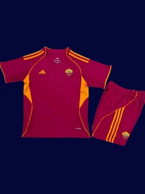 AS Roma Home Kids kits 25/26