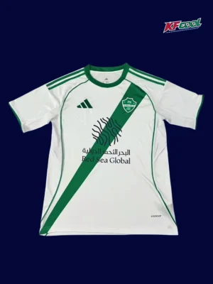 Al Ahli Away White Jersey 25/26 Fans Version